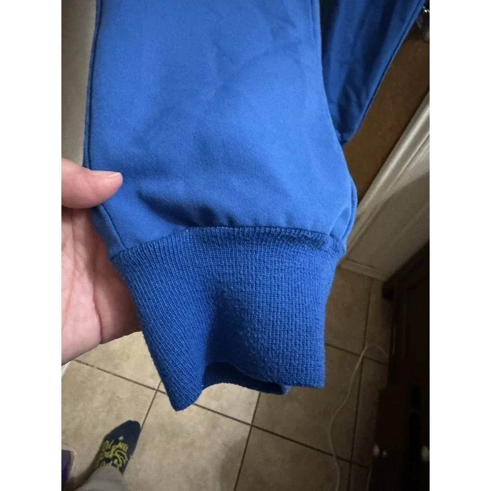 FIGS Tansen Jogger Pants Men's Size S/T Royal Blue  Scrub Medical Scrunch Leg